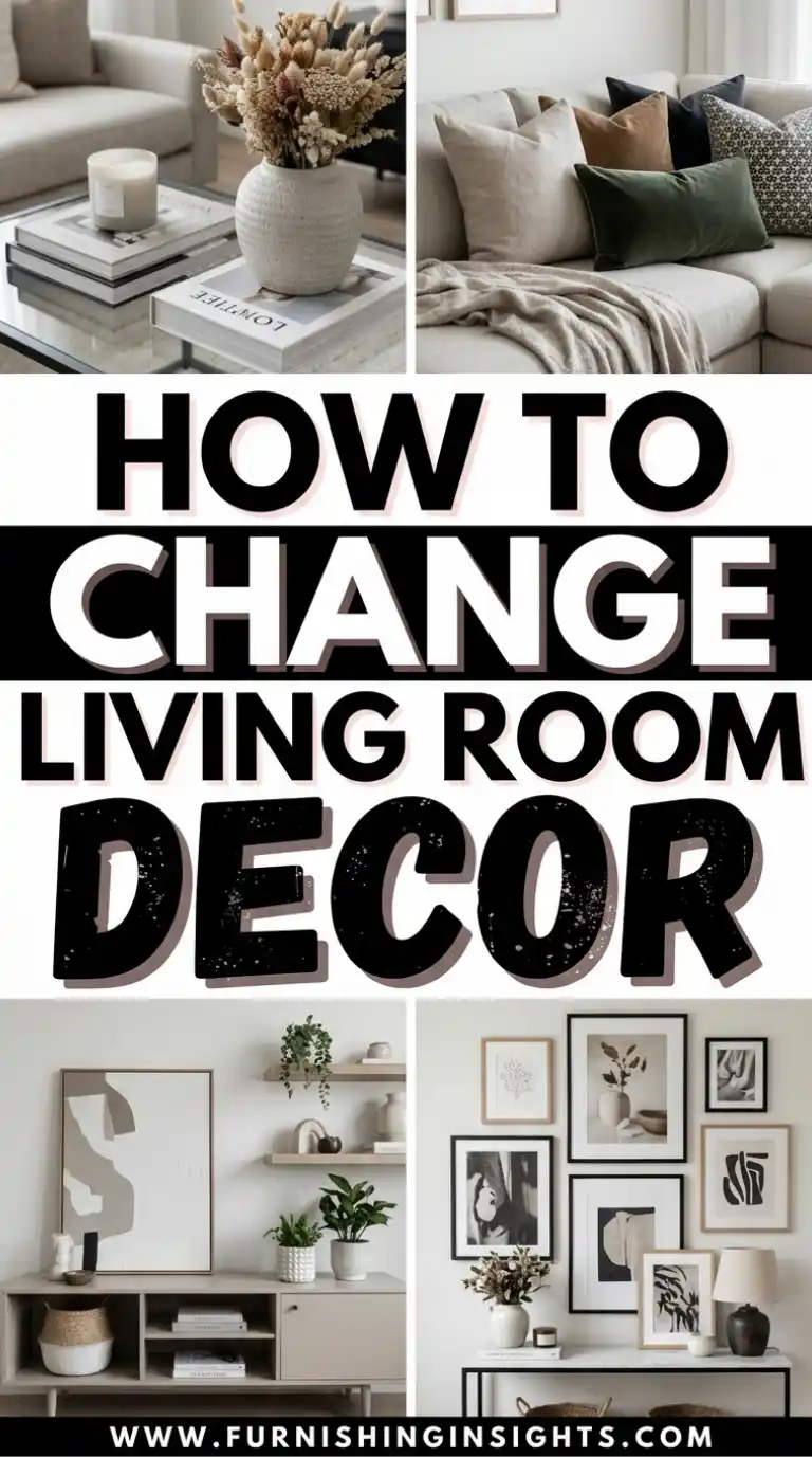 How to Change Living Room Decor: A Fresh Start for Your Home 2 How to Change Living Room Decor