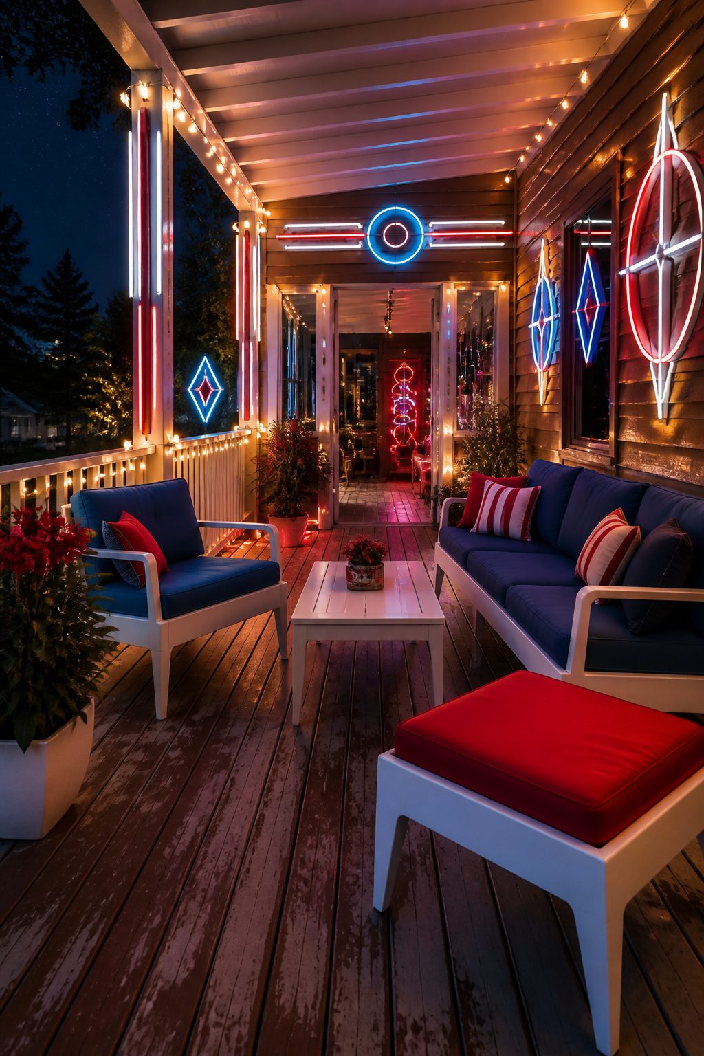 11 Creative Ways to Use Lights for 4th of July Porch Decor That Wow at Night 4 Item 3