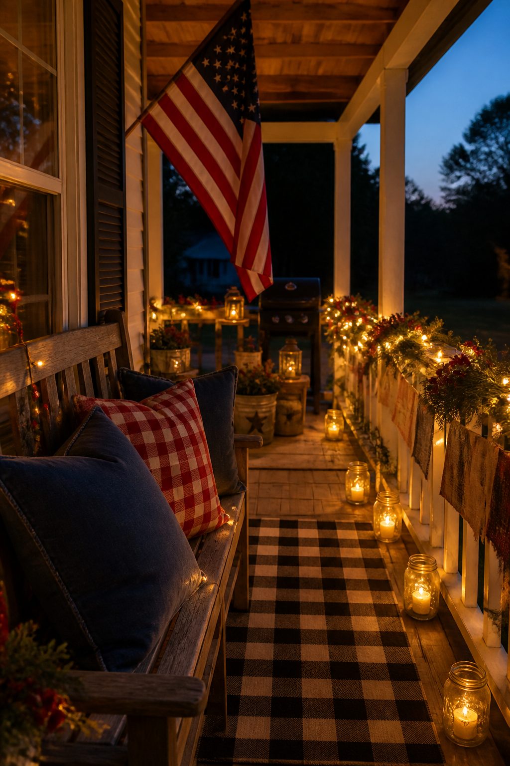 11 Creative Ways to Use Lights for 4th of July Porch Decor That Wow at Night 6 Item 5