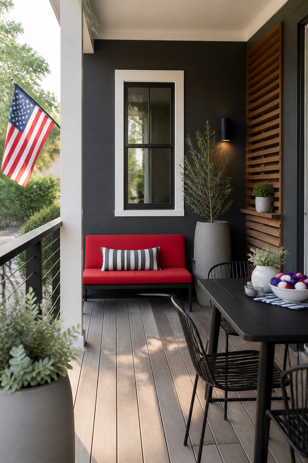 10 Smart Ways to Style a Small Porch for 4th of July (That Still Pop) 3 Item 2