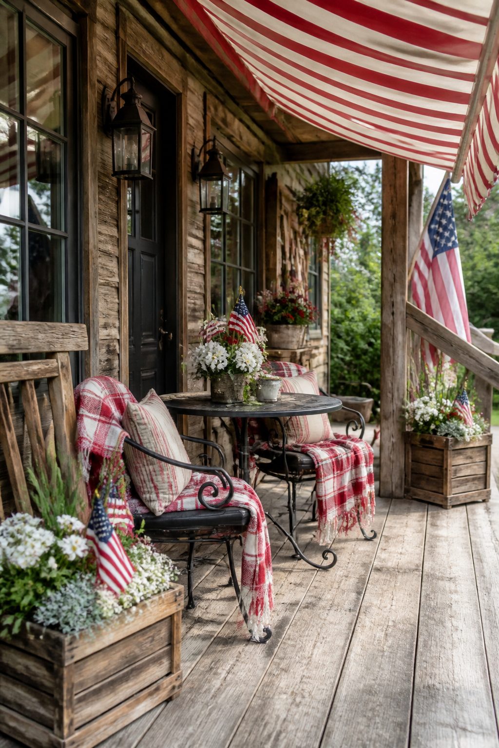 10 Smart Ways to Style a Small Porch for 4th of July (That Still Pop) 9 Item 8