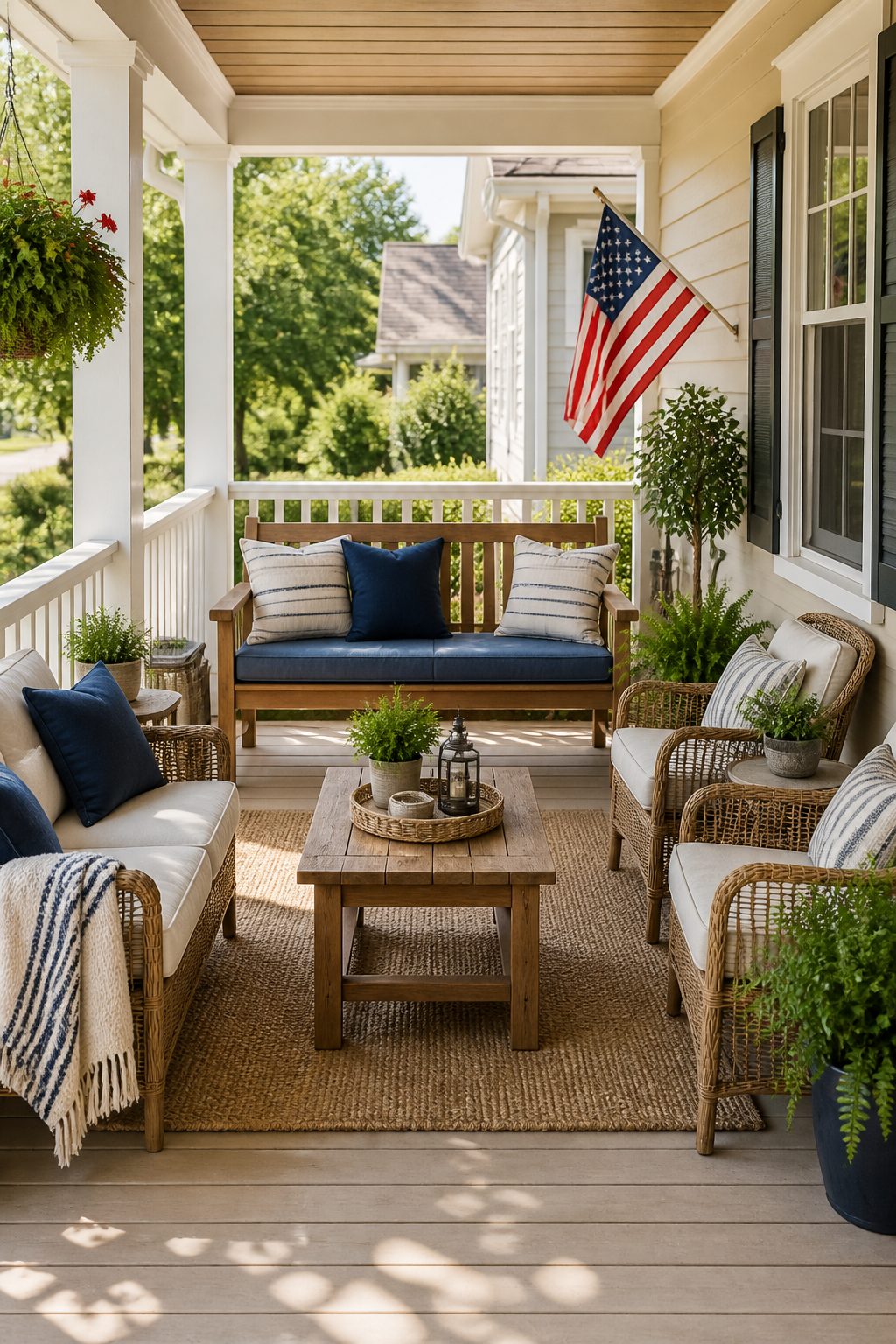 4th of July Porch Decor: 11 Ideas You Should Set Up Early in June 2 Item 1