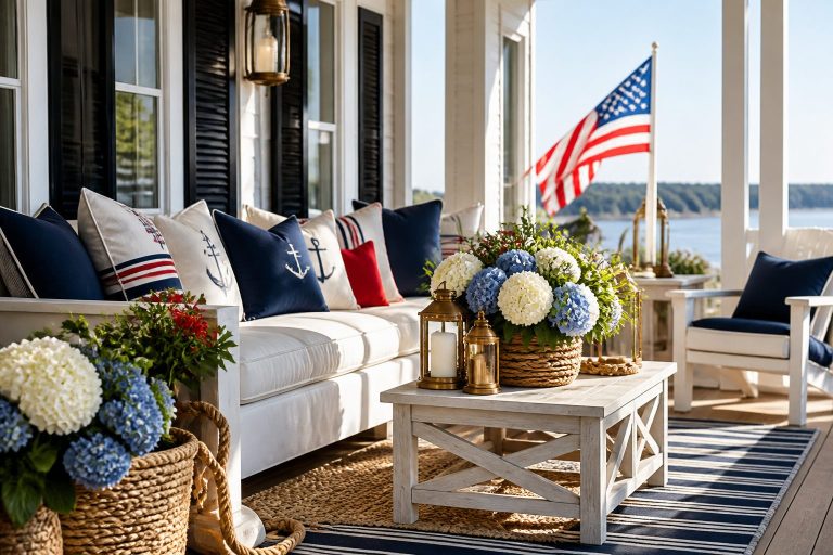 10 Luxury 4th of July Porch Decor Ideas That Look Incredibly High-End