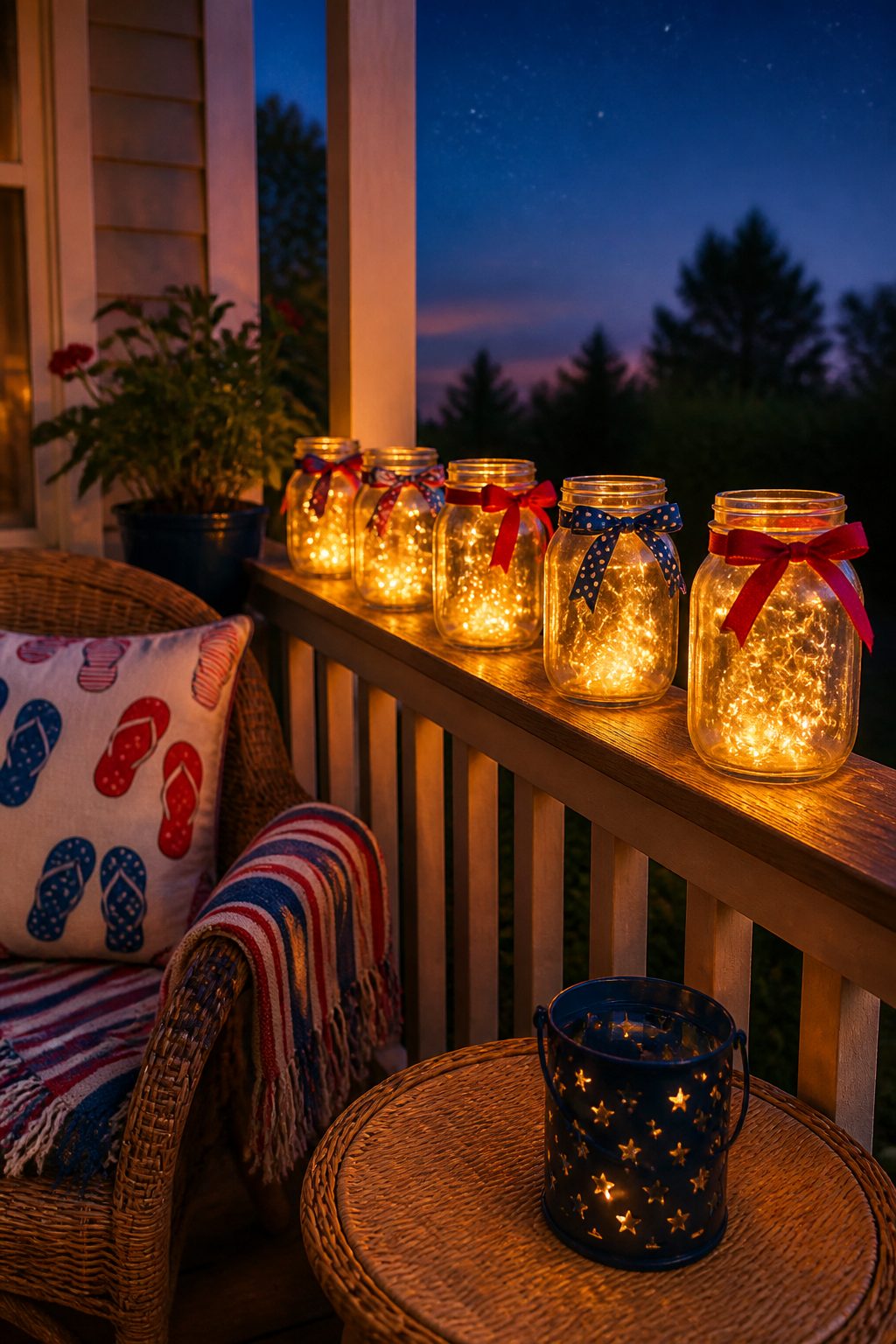 4th of July Porch Decor Ideas on a Budget: 10 Simple Cheap Makeovers 6 Item 6