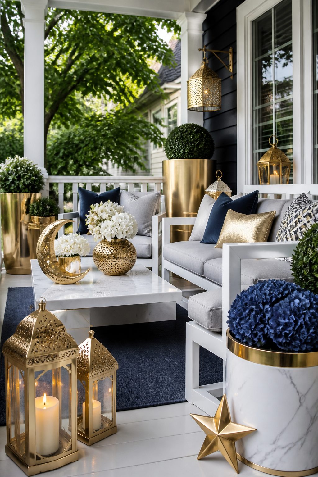 4th of July Porch Decor Ideas on a Budget: 10 Simple Cheap Makeovers 10 Item 10