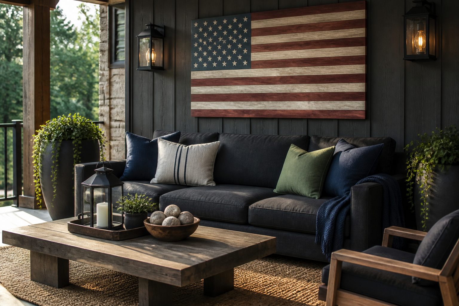 11 4th of July Porch Decor Ideas for Men Who Hate Fussy Decorating