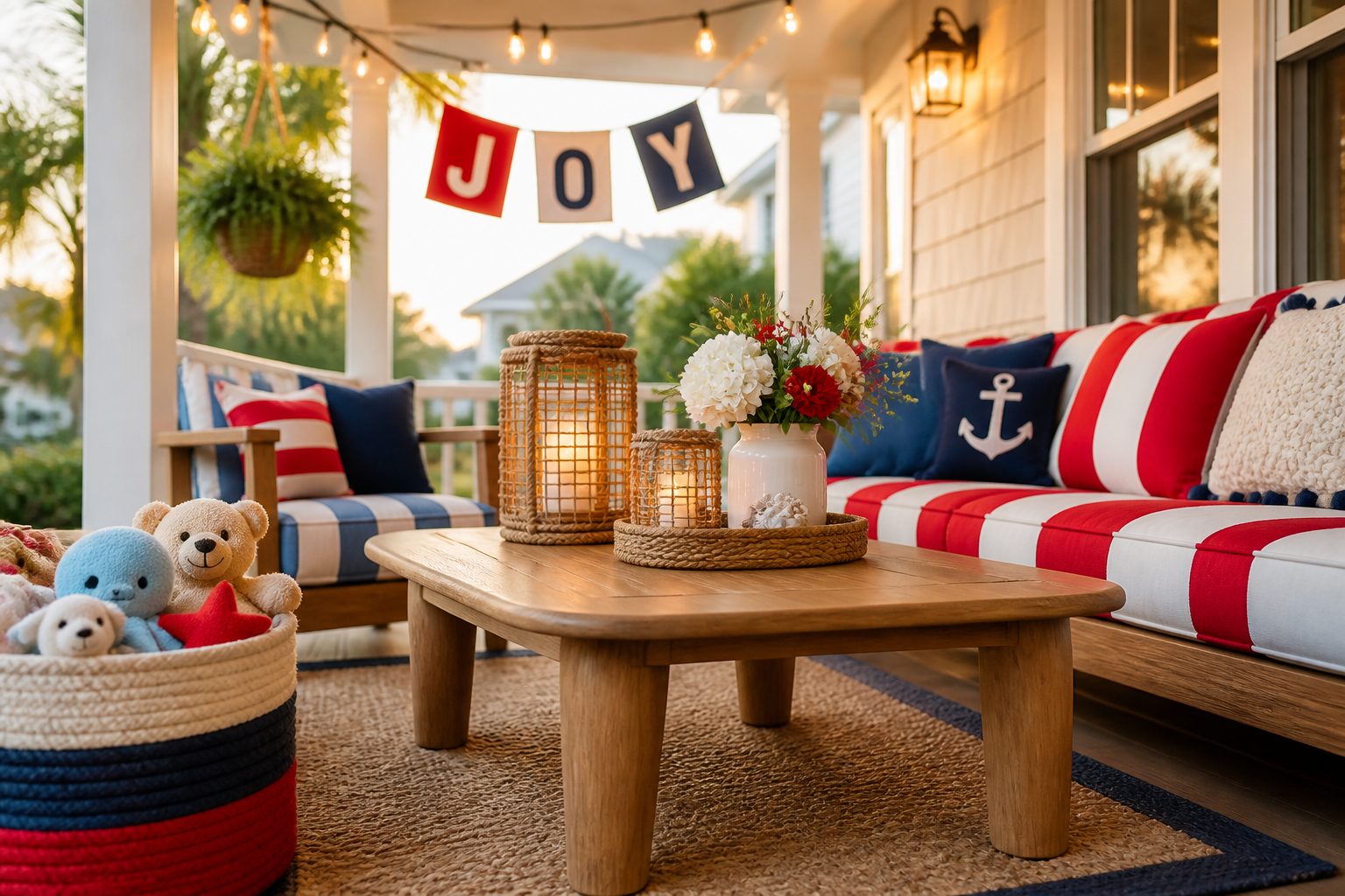 10 4th of July Porch Decor Ideas for Moms with Toddlers That Are Actually Safe