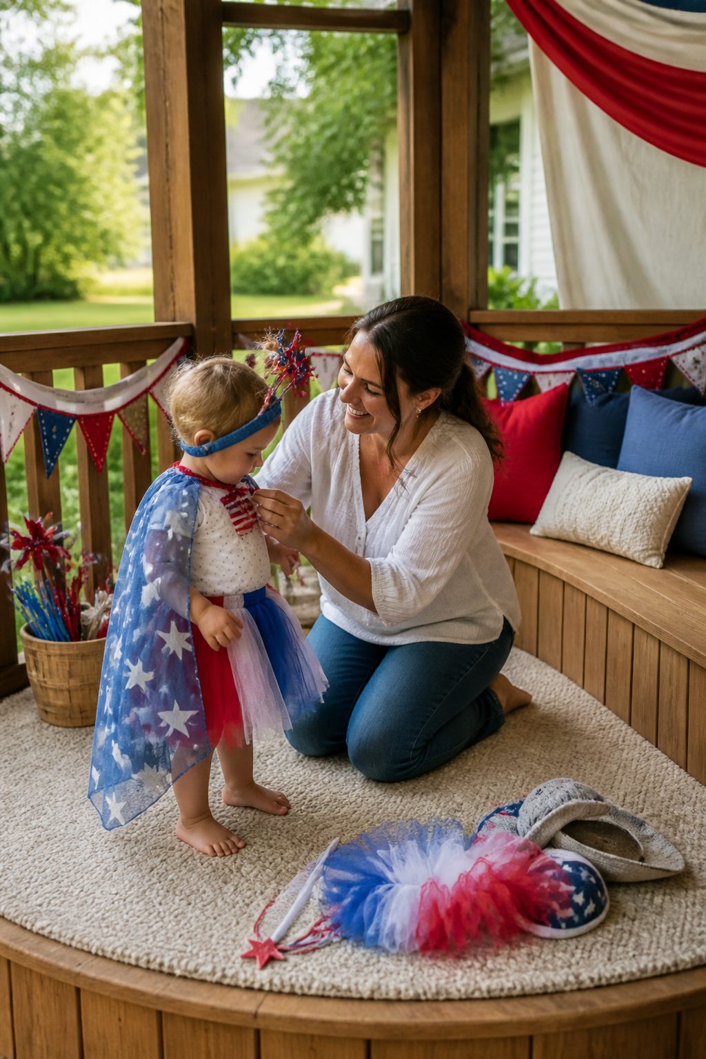 4th of July Porch Decor for Moms with Toddlers: 10 Easy Ideas 10 Item 10