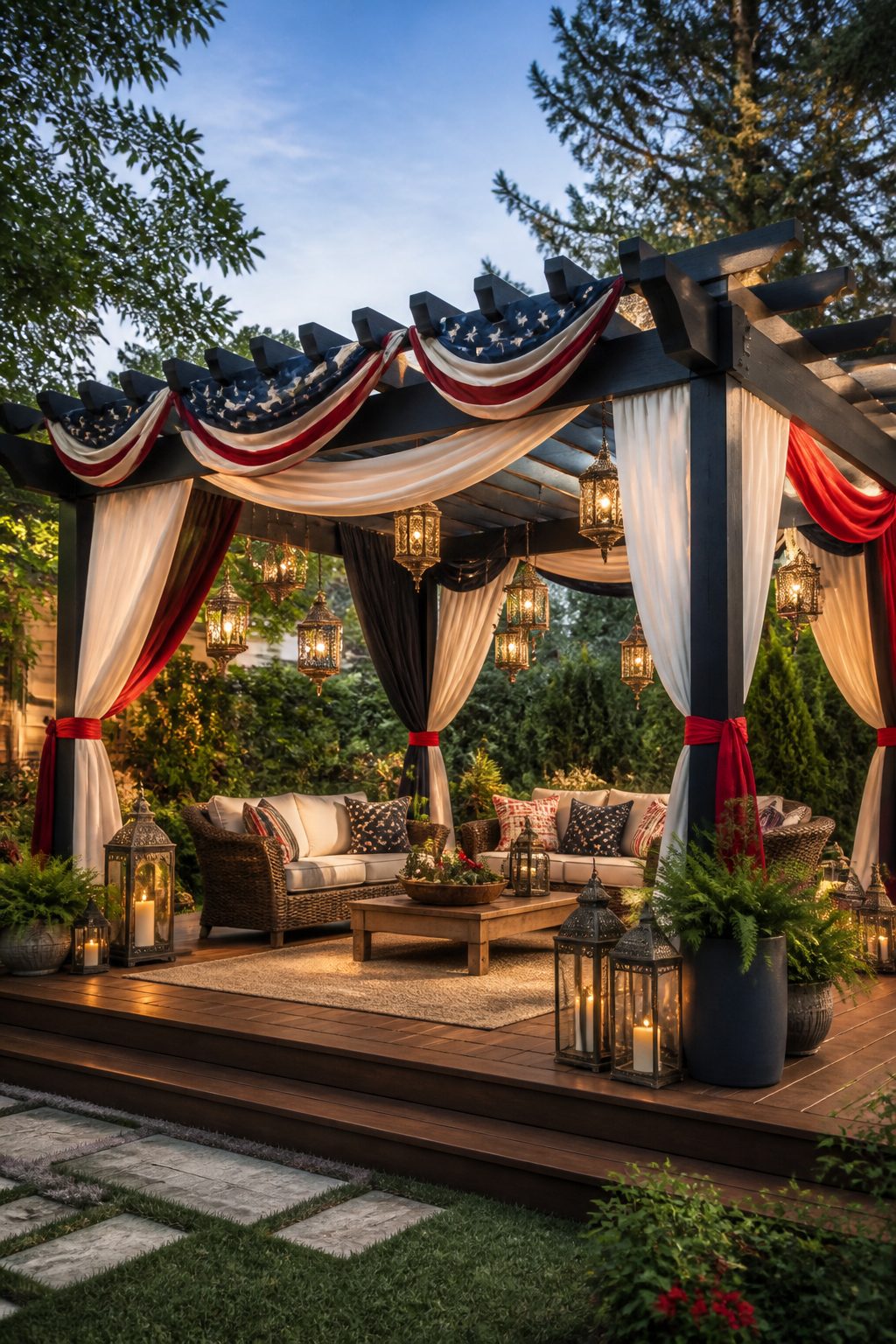 Aesthetic 4th of July Outdoor Decorations: 10 Stylish Ideas 9 Item 9