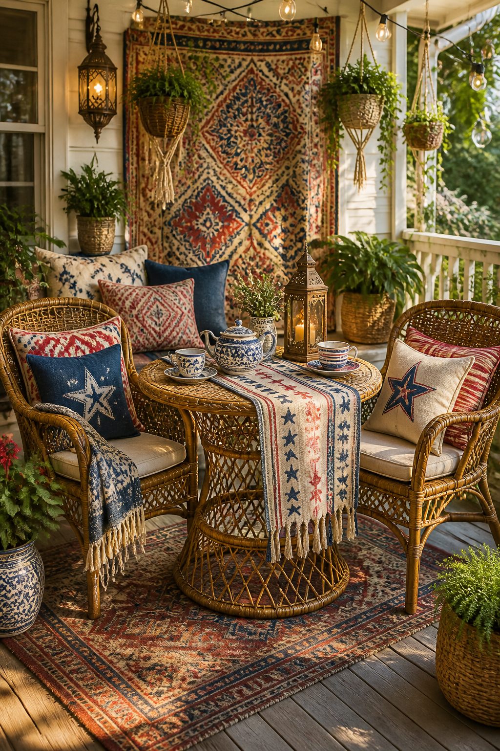 Boho 4th of July Outdoor Decorations: 11 Stylish Looks 9 Item 9