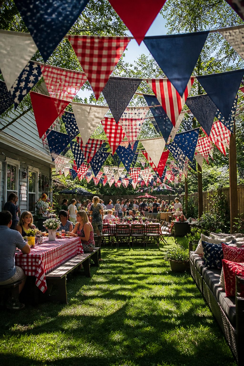 4th of July Outdoor Decorations for Large Families: 11 Crowd-Pleasing Ideas 2 Item 2