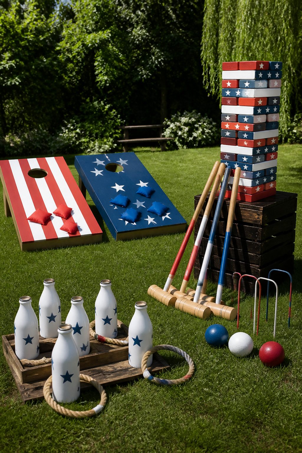 4th of July Outdoor Decorations for Large Families: 11 Crowd-Pleasing Ideas 6 Item 6