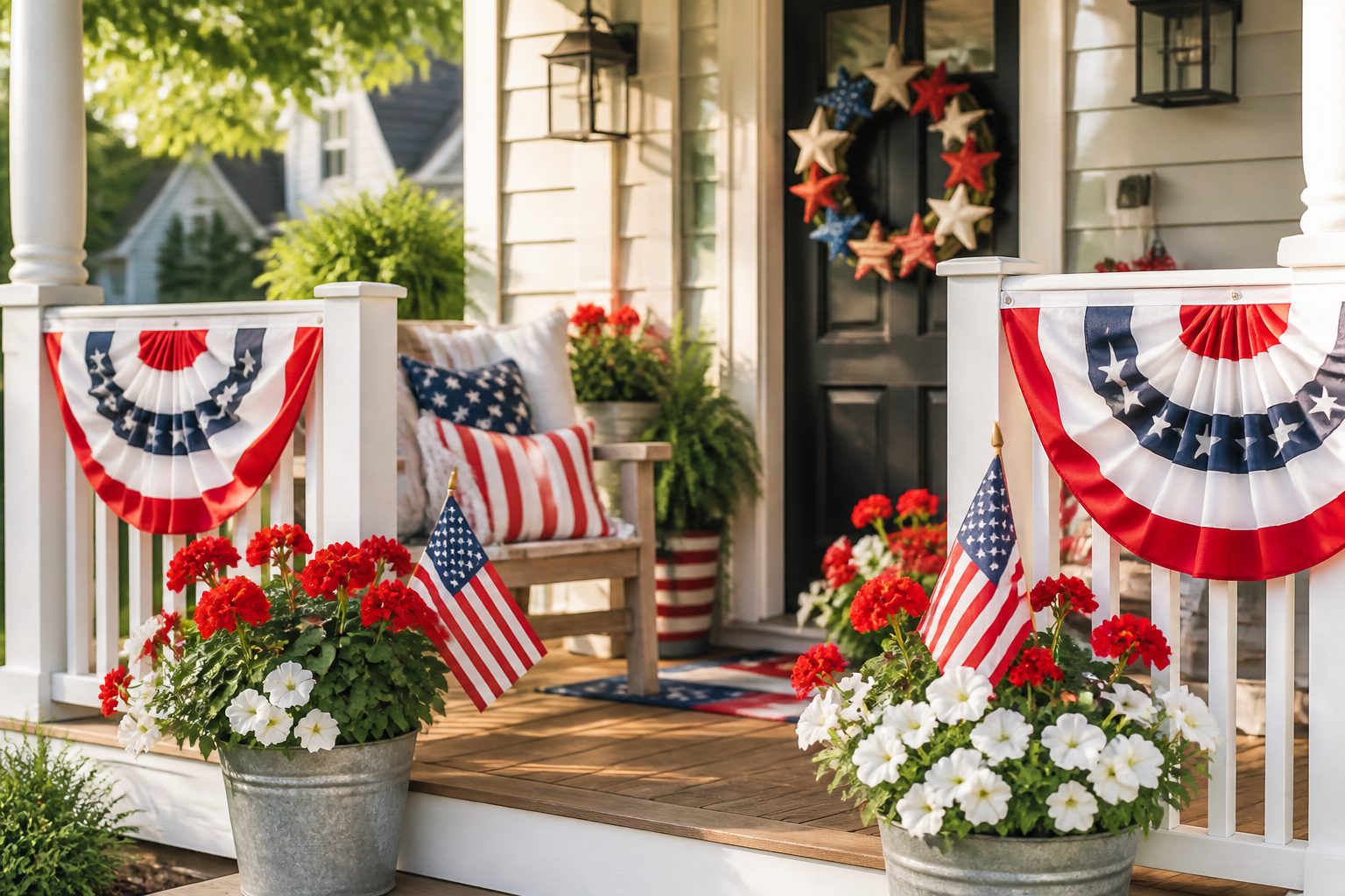 13 4th of July Outdoor Decorations for Moms Who Want a Festive Yard Fast