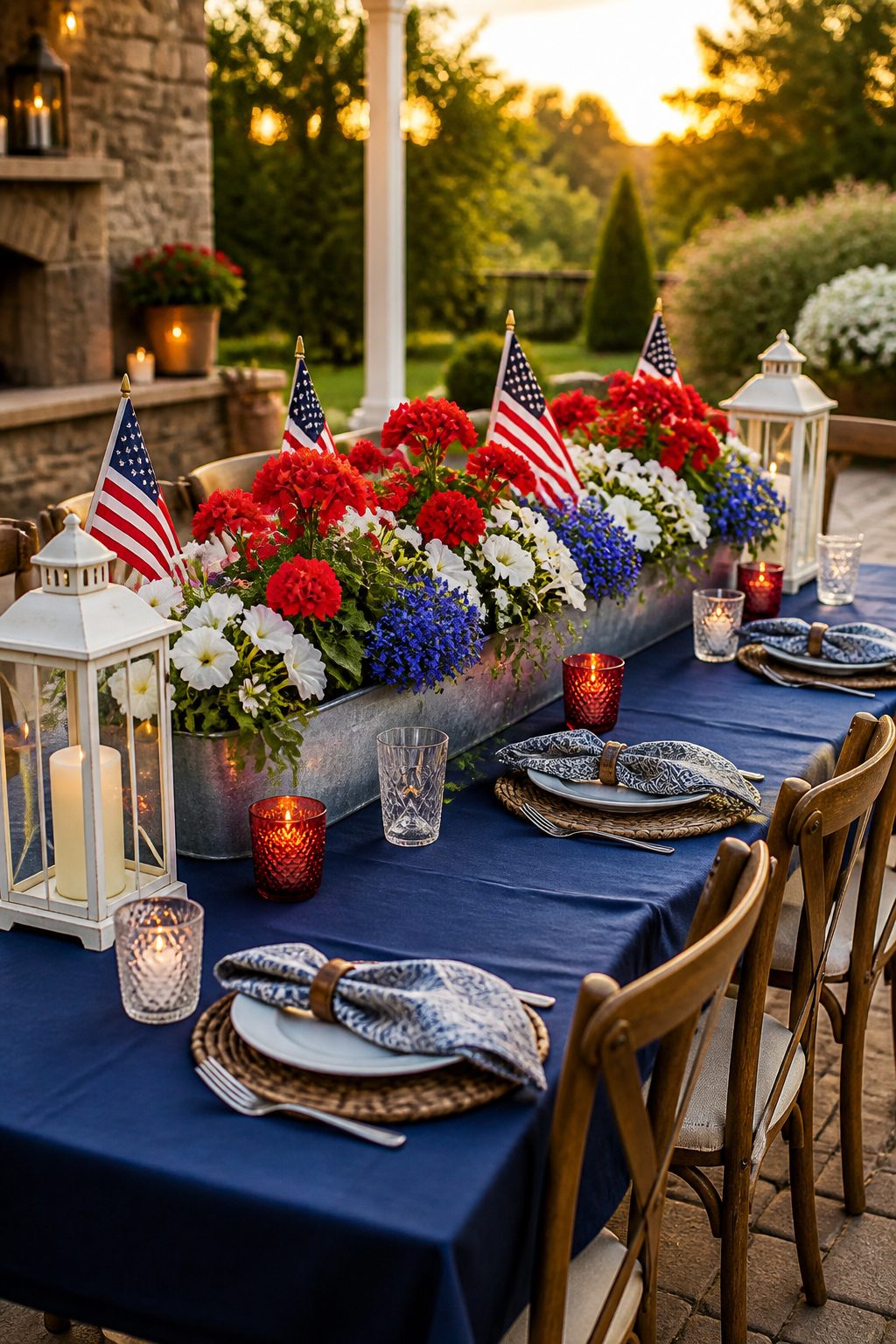 4th of July Outdoor Decorations for Moms: 13 Simple Patriotic Setups 13 Item 13