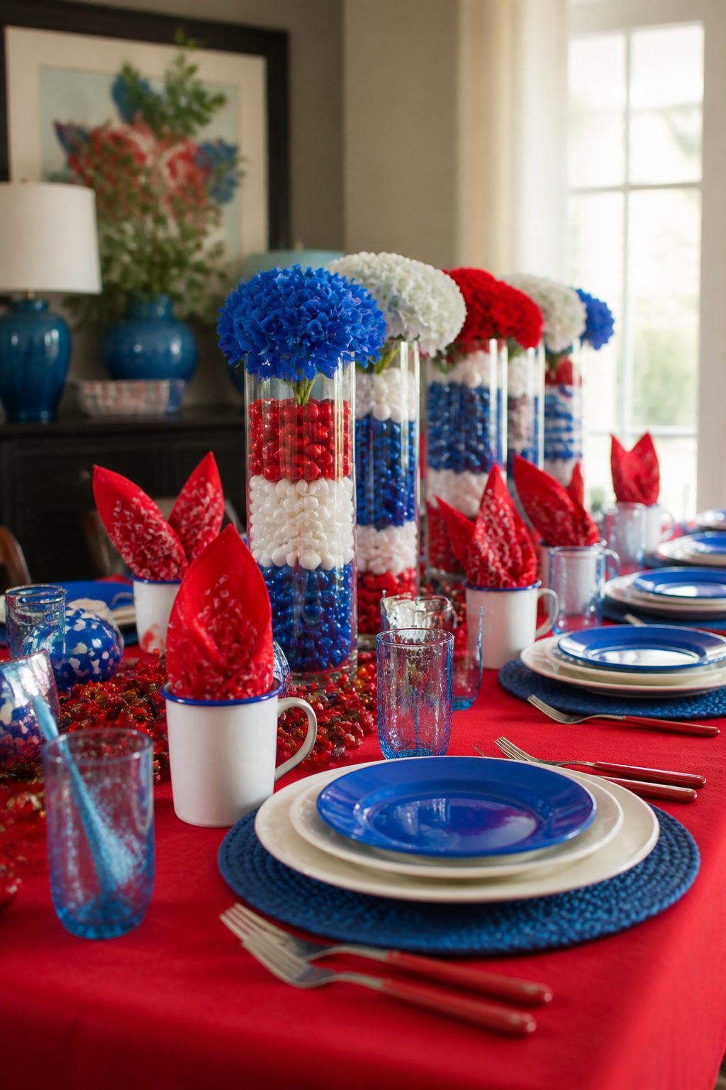 4th of July Tablescape Ideas: 11 Patriotic Table Designs 3 Item 3