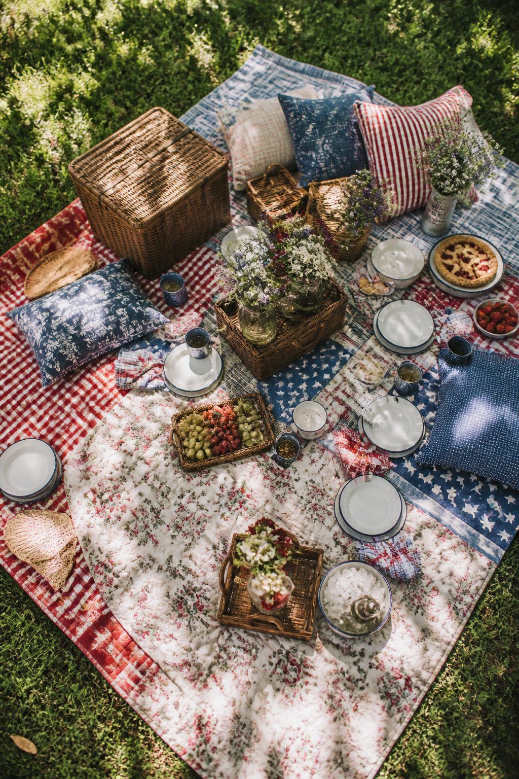 4th of July Tablescape Ideas: 11 Patriotic Table Designs 7 Item 7