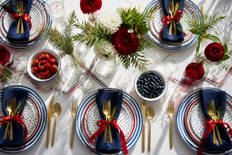 4th of July Tablescape Ideas Last Minute: 9 Simple Ideas 16 9 4th of July Tablescape Ideas Last Minute That Look Planned All Along