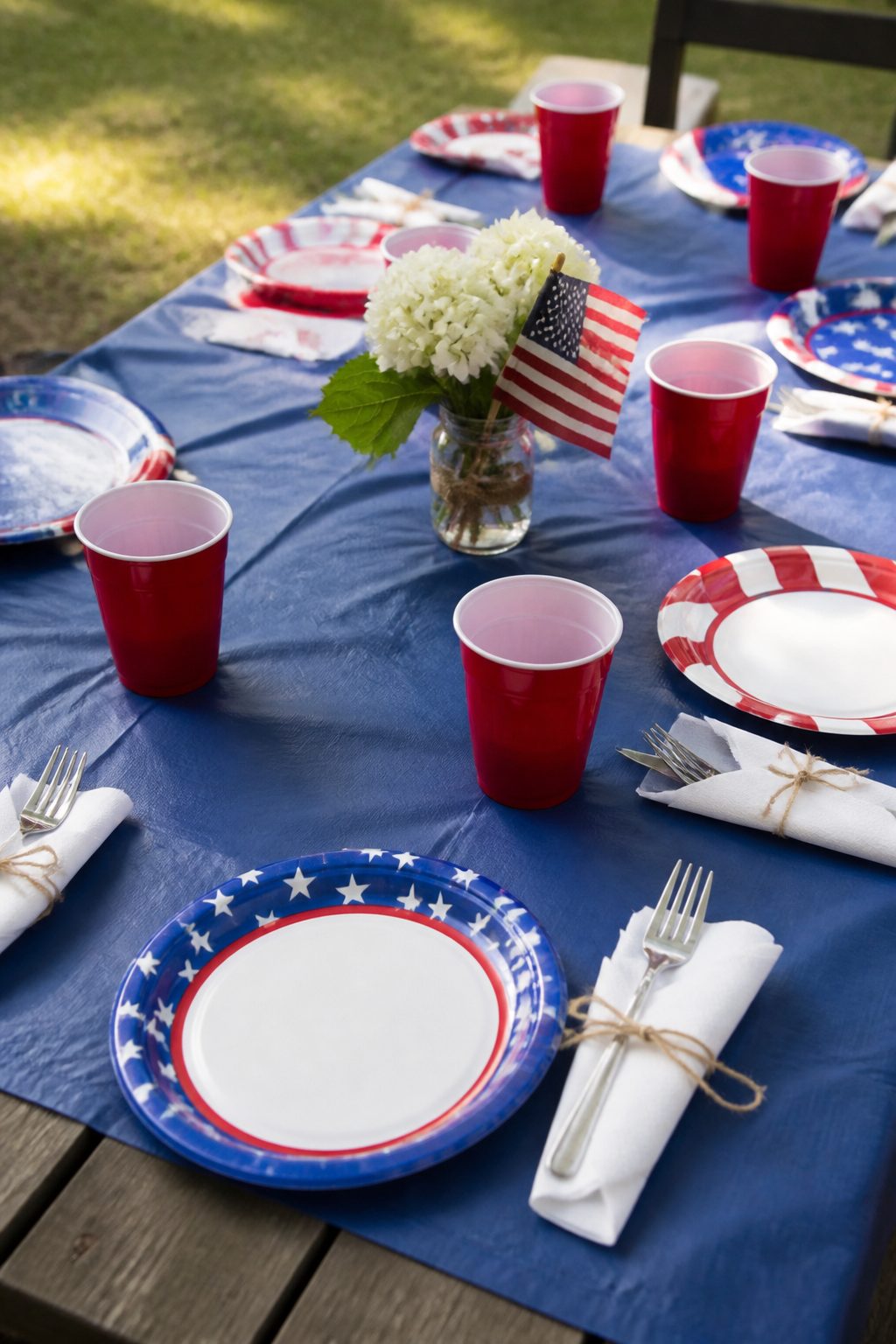 4th of July Tablescape Ideas Last Minute: 9 Simple Ideas 9 Item 9