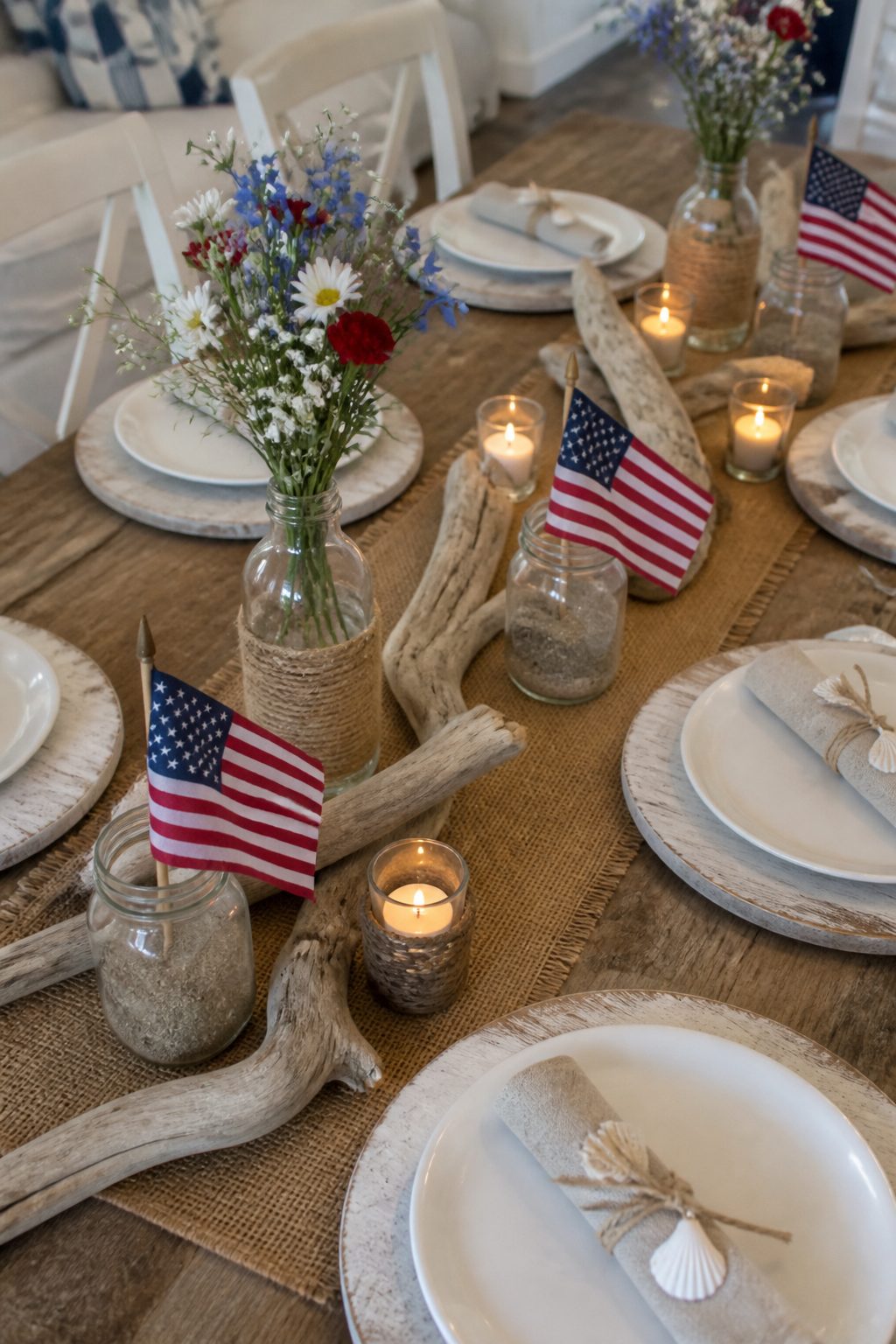 4th of July Tablescapes Nautical Theme Ideas: 13 Coastal Looks 2 Item 2