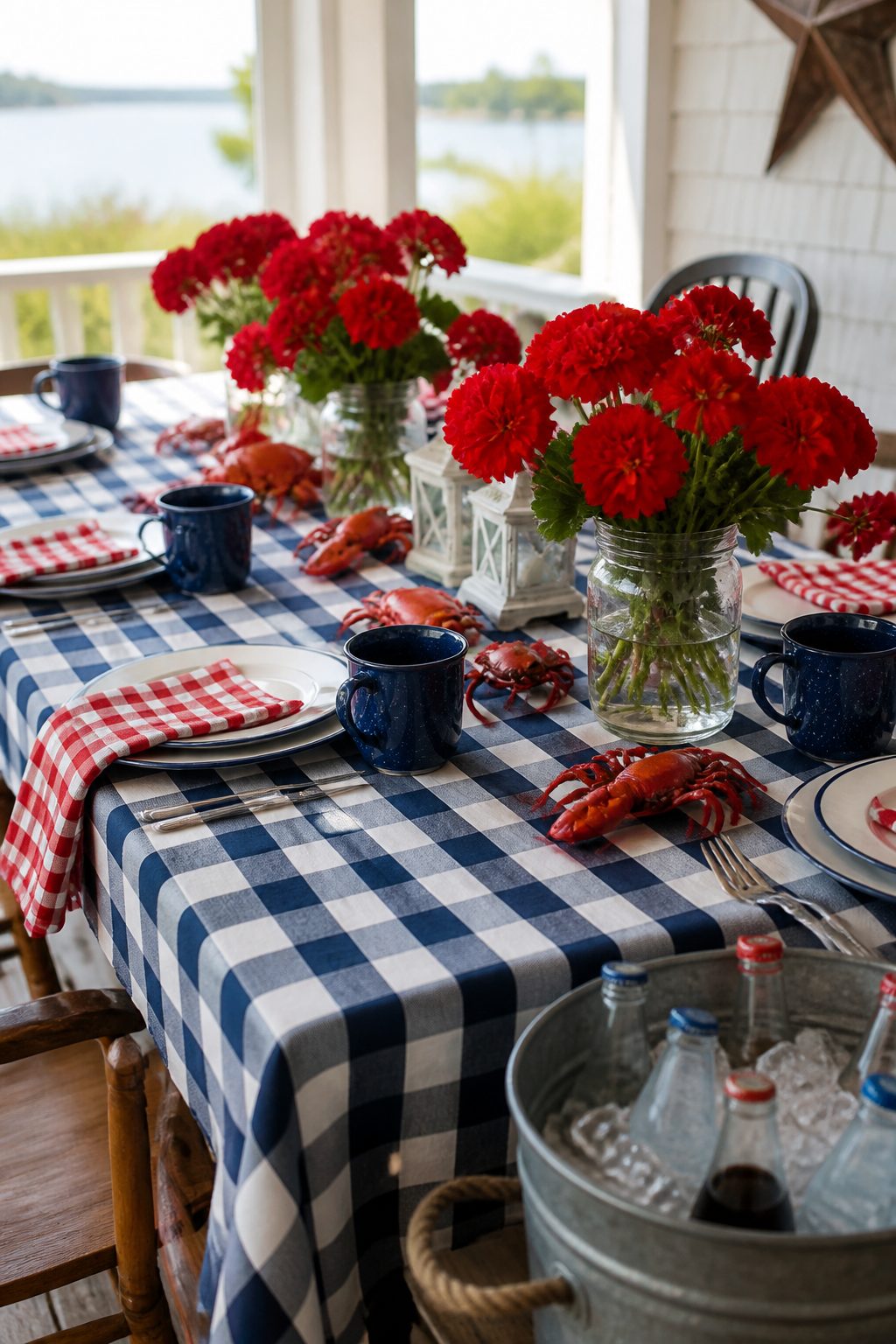 4th of July Tablescapes Nautical Theme Ideas: 13 Coastal Looks 3 Item 3