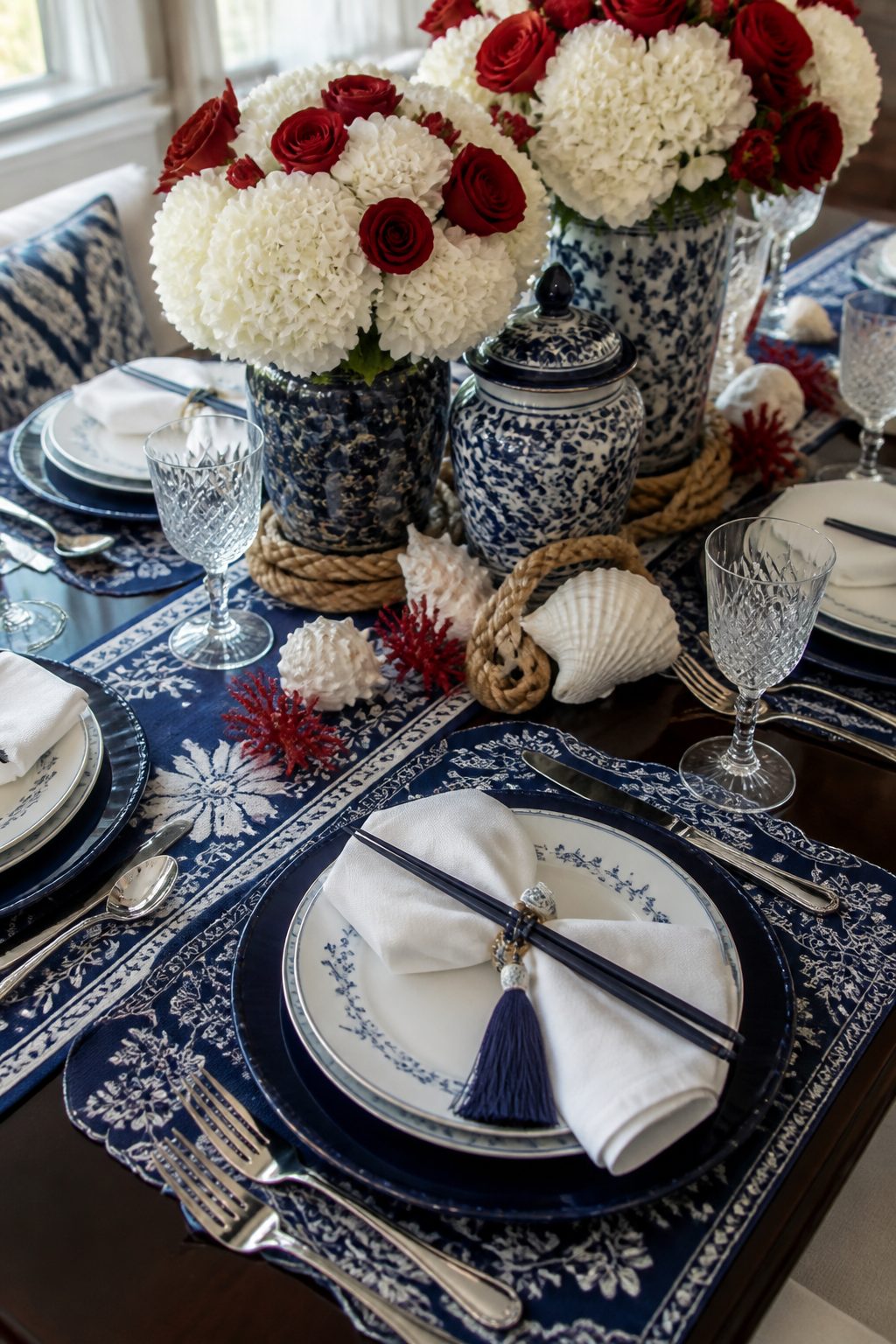 4th of July Tablescapes Nautical Theme Ideas: 13 Coastal Looks 11 Item 11