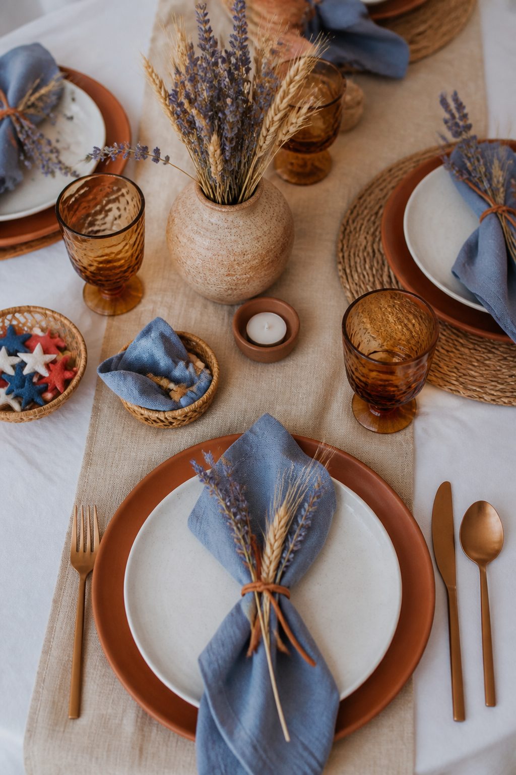 4th of July Tablescapes Boho Vibes Ideas: 10 Cozy Designs 1 Item 1