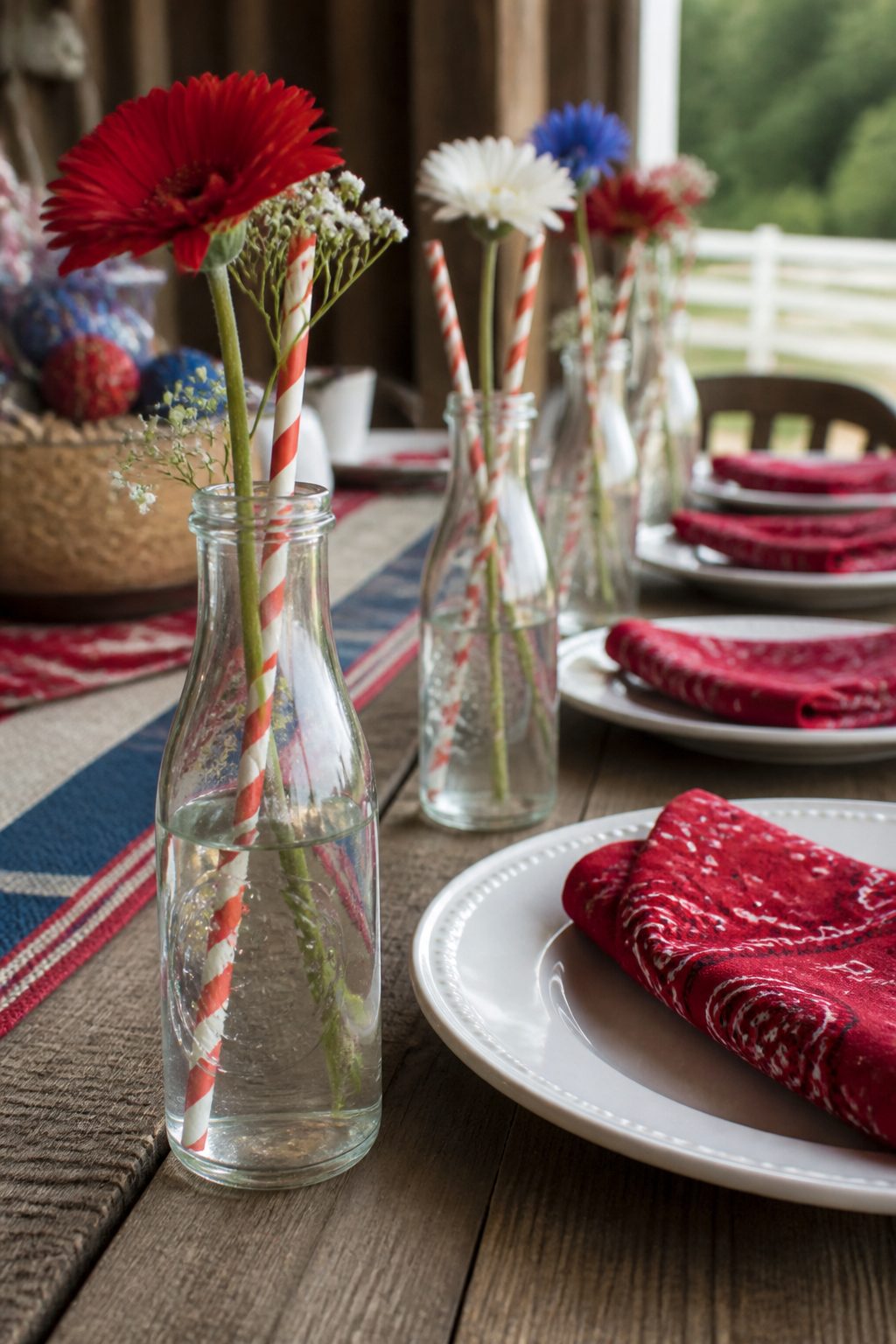 4th of July Tablescapes Rustic Style Ideas: 8 Simple Designs 5 Item 5