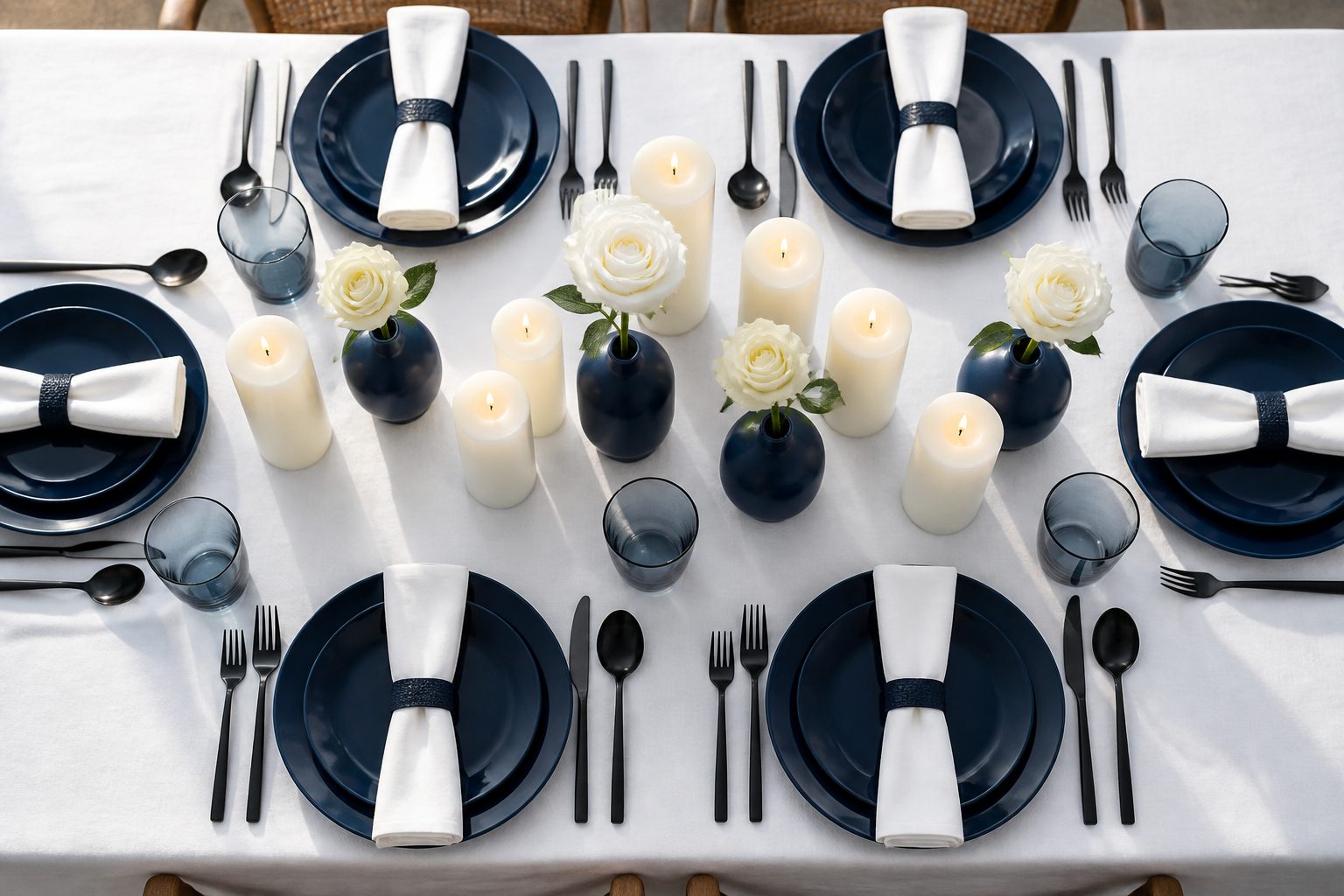 13 4th of July Tablescapes Modern Aesthetic Ideas for a Sleek Holiday Look