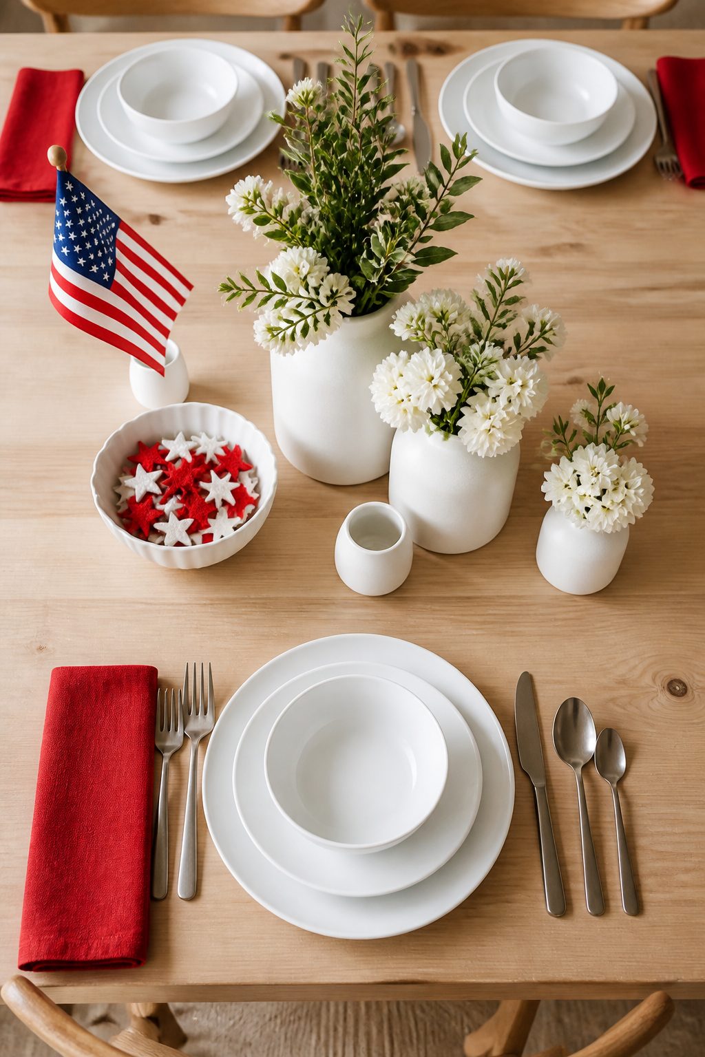 13 Sleek 4th of July Tablescapes Modern Aesthetic Ideas 3 Item 3