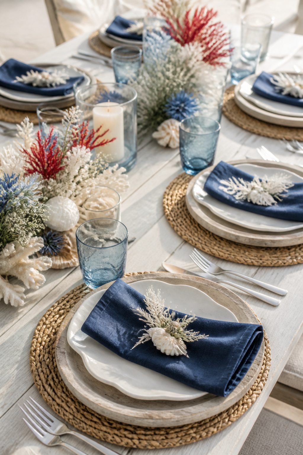 13 Sleek 4th of July Tablescapes Modern Aesthetic Ideas 6 Item 6