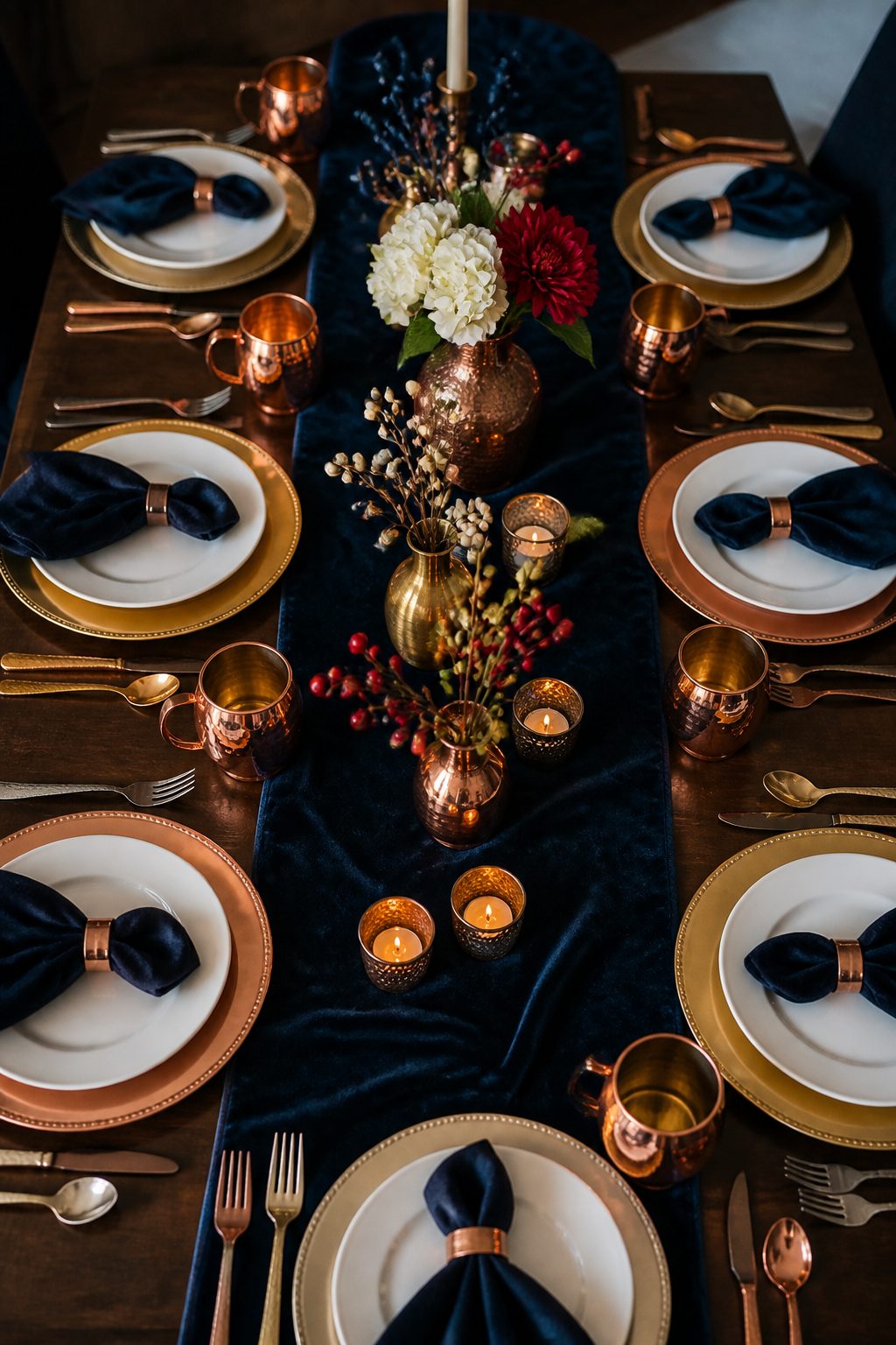 13 Sleek 4th of July Tablescapes Modern Aesthetic Ideas 9 Item 9