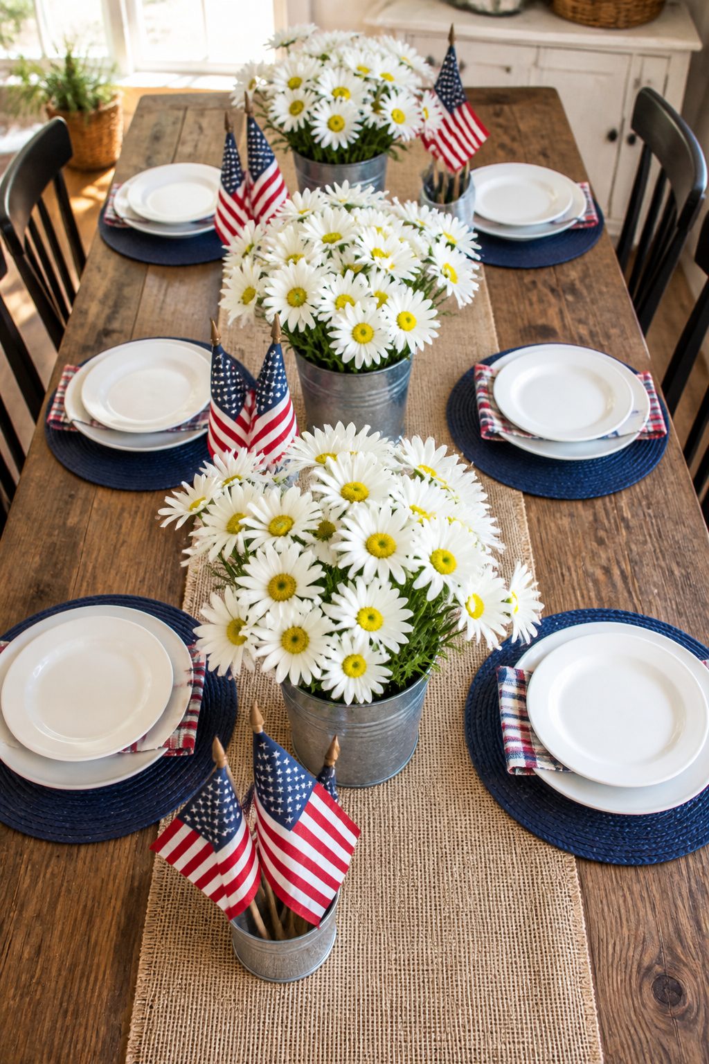 11 Simple 4th of July Tablescapes Dollar Tree Ideas 1 Item 1