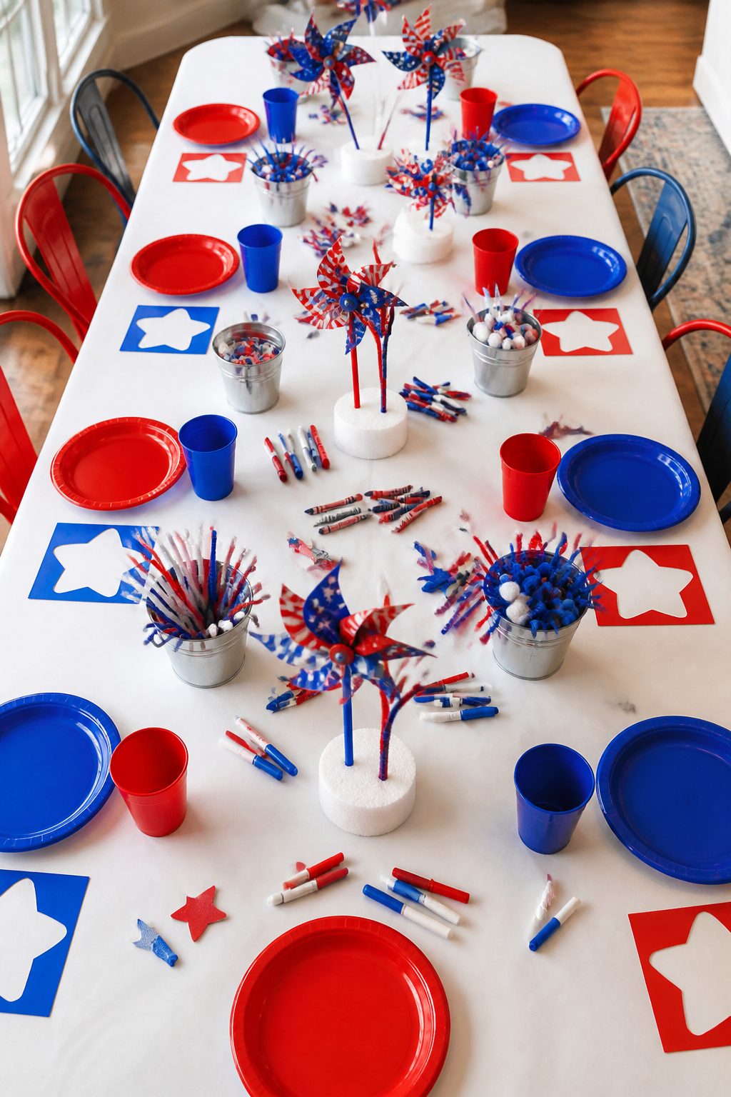 11 Simple 4th of July Tablescapes Dollar Tree Ideas 9 Item 9