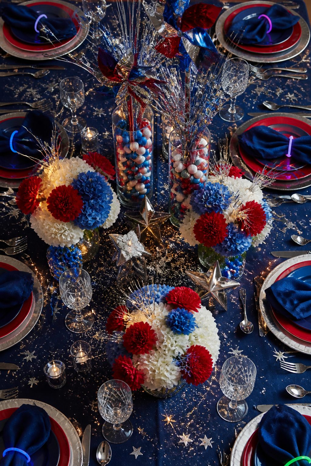 11 Simple 4th of July Tablescapes Dollar Tree Ideas 11 Item 11