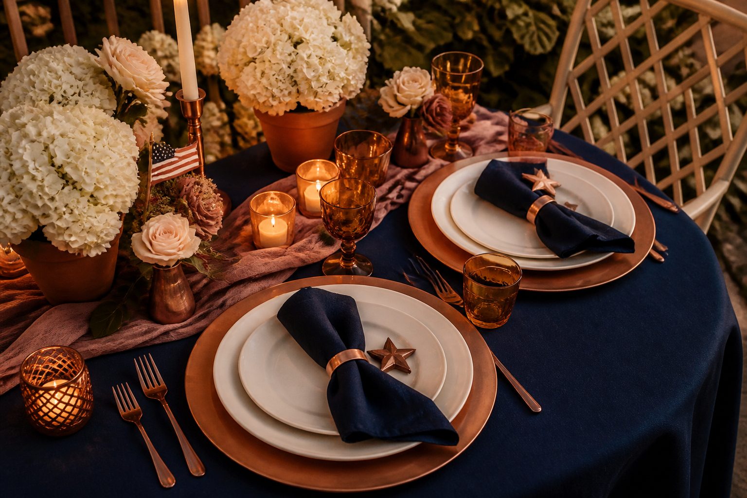 11 4th of July Tablescapes for Couples Dinner That Feel Romantic and Festive