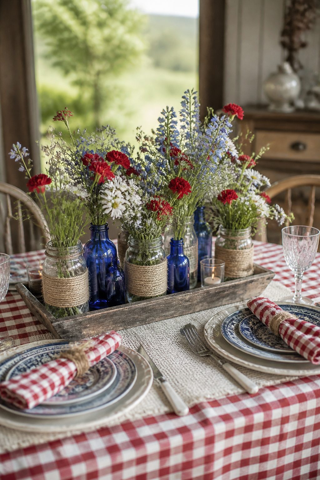 4th of July Tablescapes for Couples Dinner: 11 Cozy Designs 5 Item 5