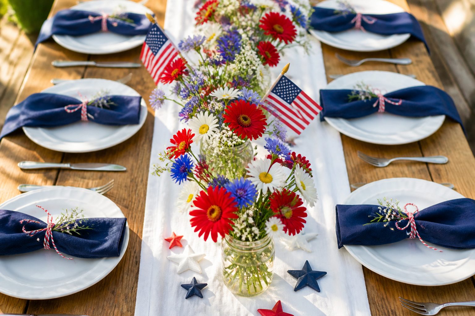 11 4th of July Tablescapes for Beginners You Can Pull Off in One Hour