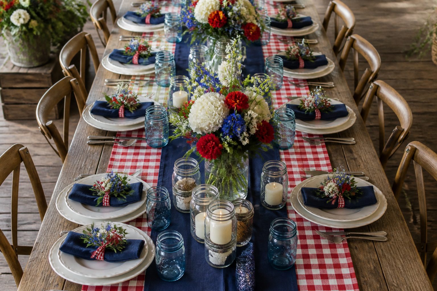 13 4th of July Tablescapes for Large Family Gatherings That Actually Feed the Vibe