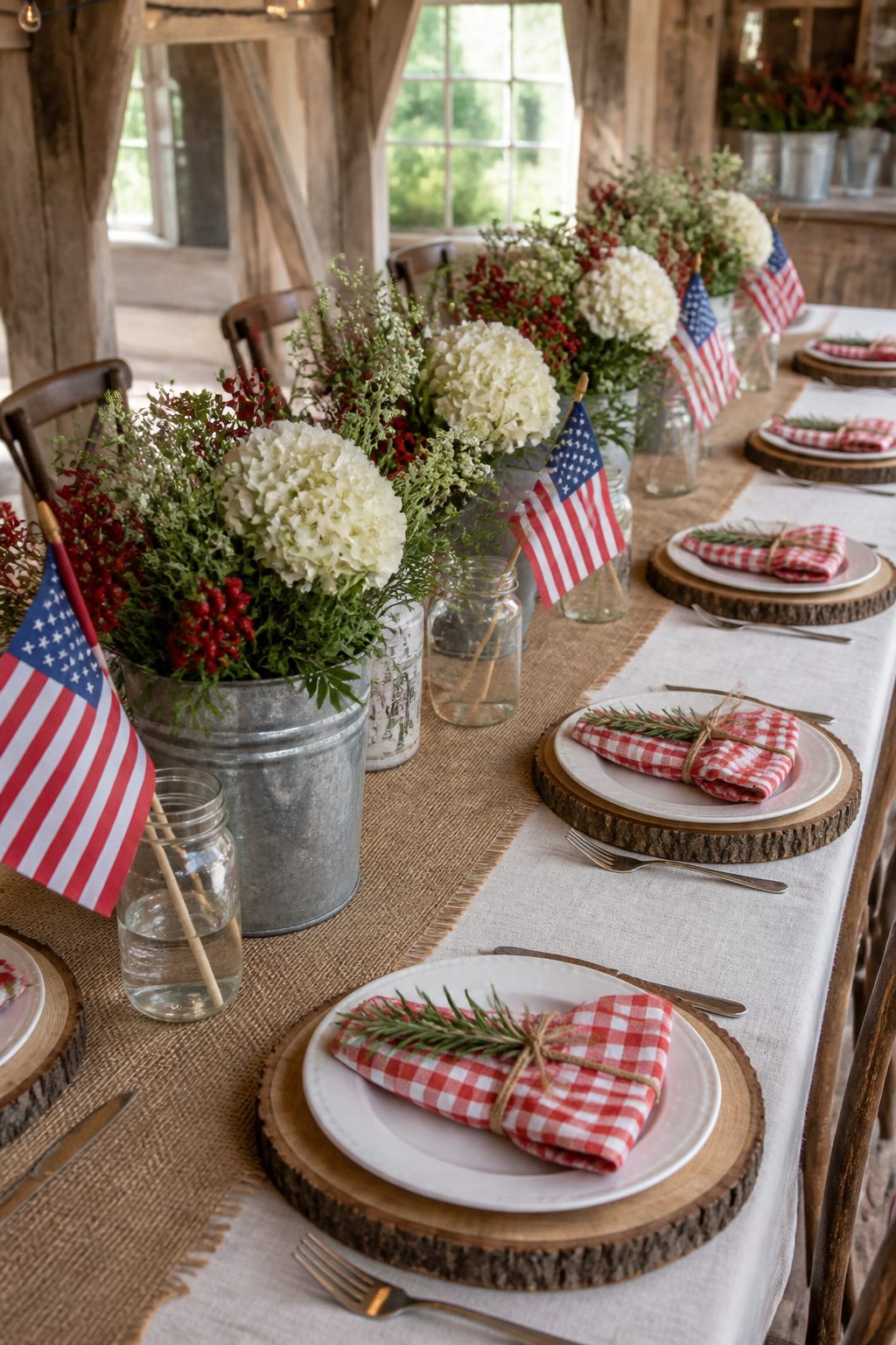 4th of July Tablescapes for Large Family Gatherings: 13 Festive Ideas 6 Item 5