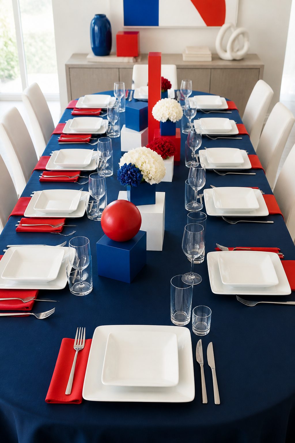 4th of July Tablescapes for Large Family Gatherings: 13 Festive Ideas 13 Item 12