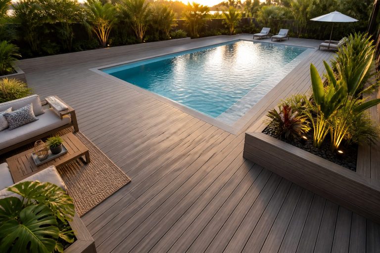 13 diy pool deck ideas you can build yourself for any budget
