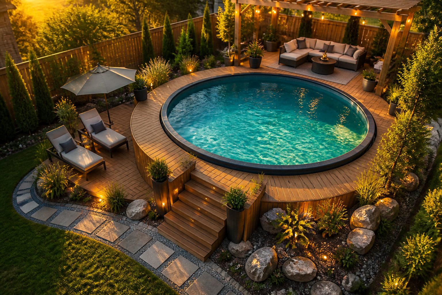 13 diy above ground pool ideas that actually work and last for years