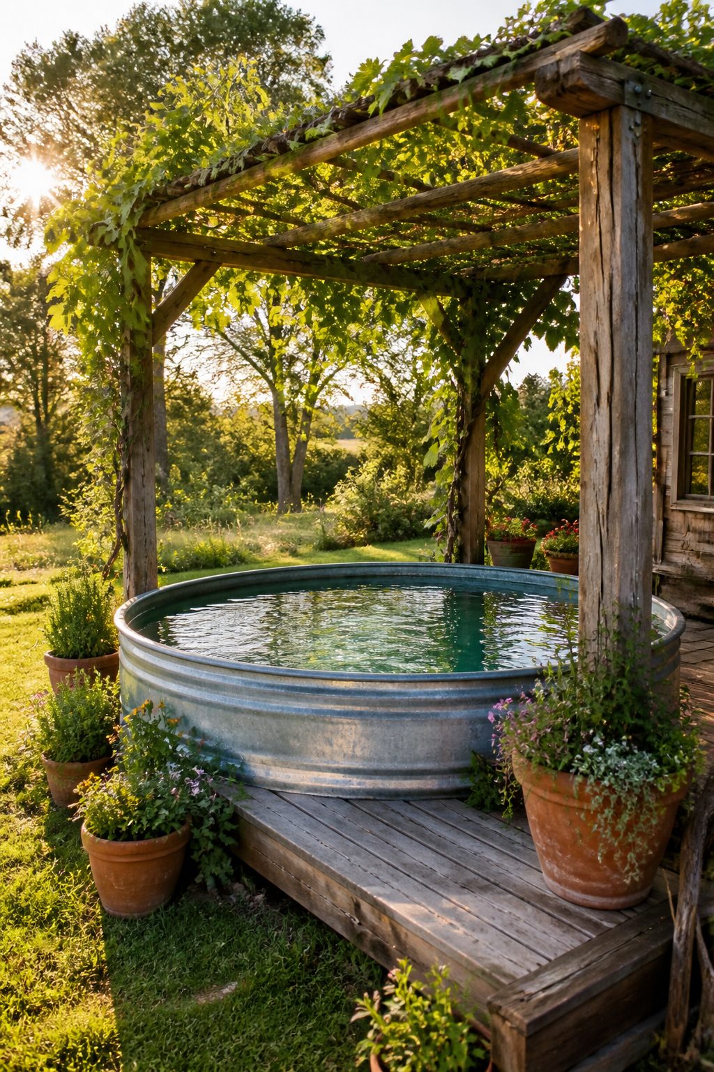 13 Rustic DIY Pool Ideas That Turn Your Yard into a Country Escape 6 Item 6