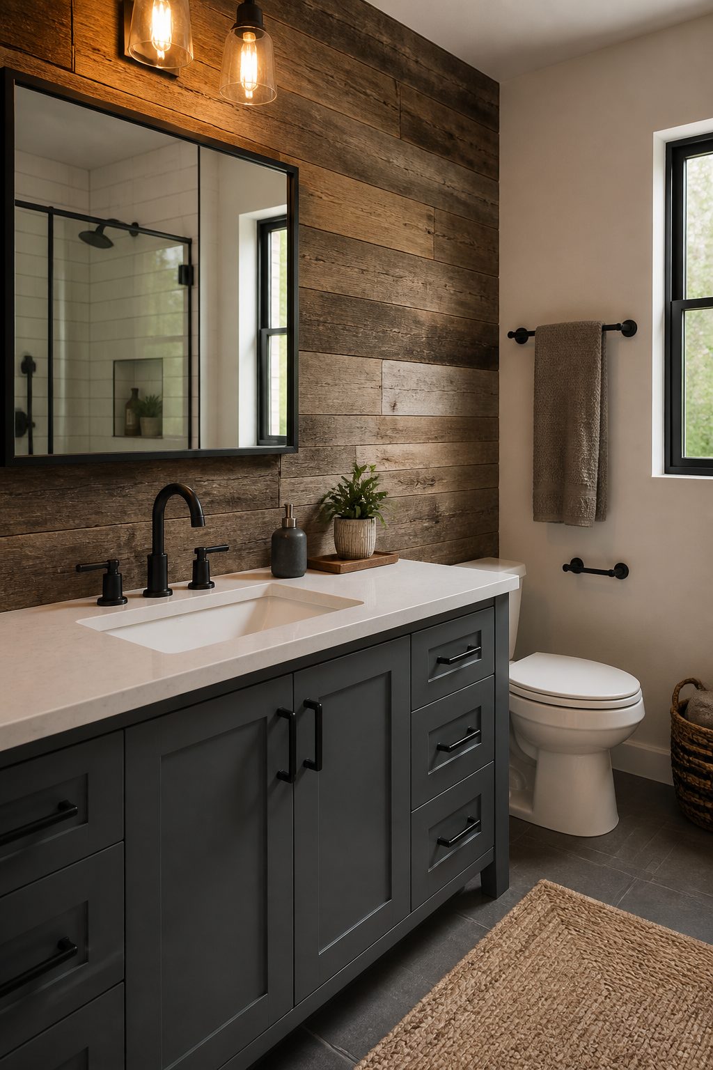 15 Farmhouse Bathroom Ideas on a Budget 8 Item 2