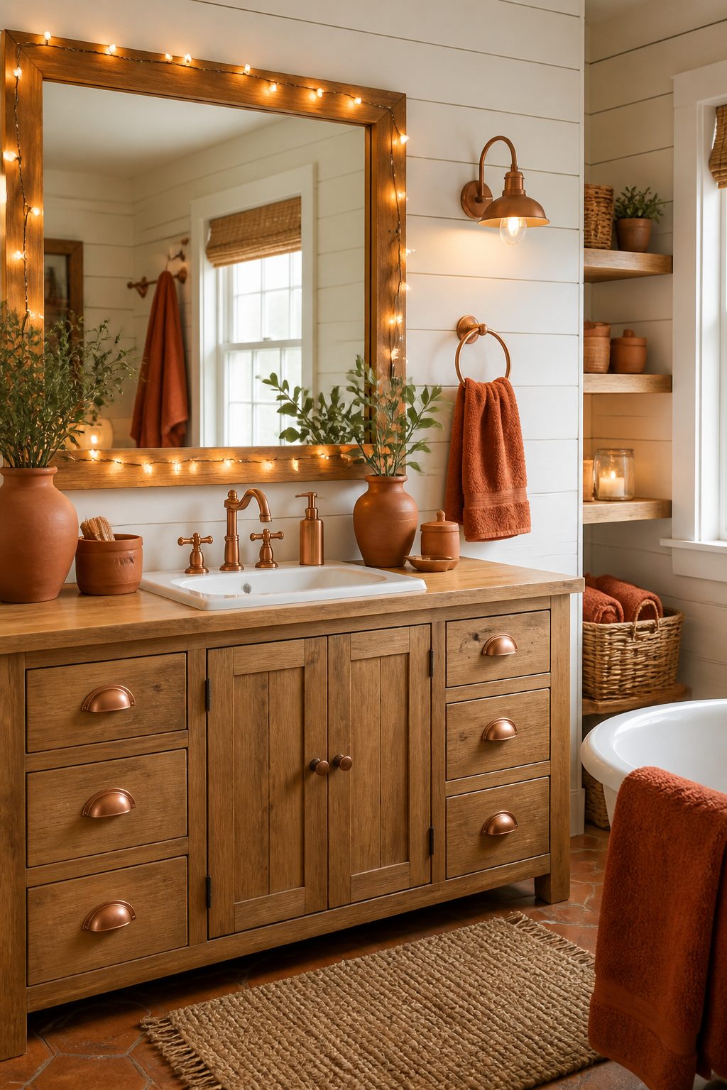 15 Farmhouse Bathroom Ideas on a Budget 12 Item 6