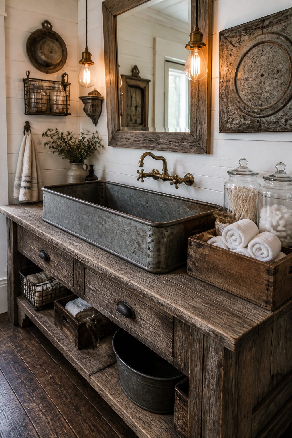 11 Farmhouse Galvanized Bathroom Sink Ideas 5 Item 5