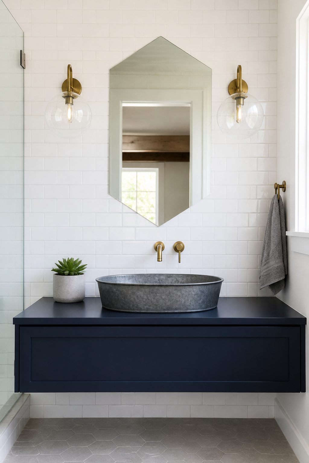 11 Farmhouse Galvanized Bathroom Sink Ideas 7 Item 7