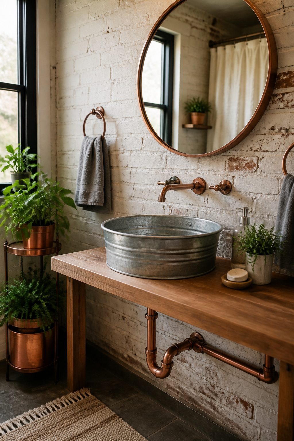 11 Farmhouse Galvanized Bathroom Sink Ideas 9 Item 9