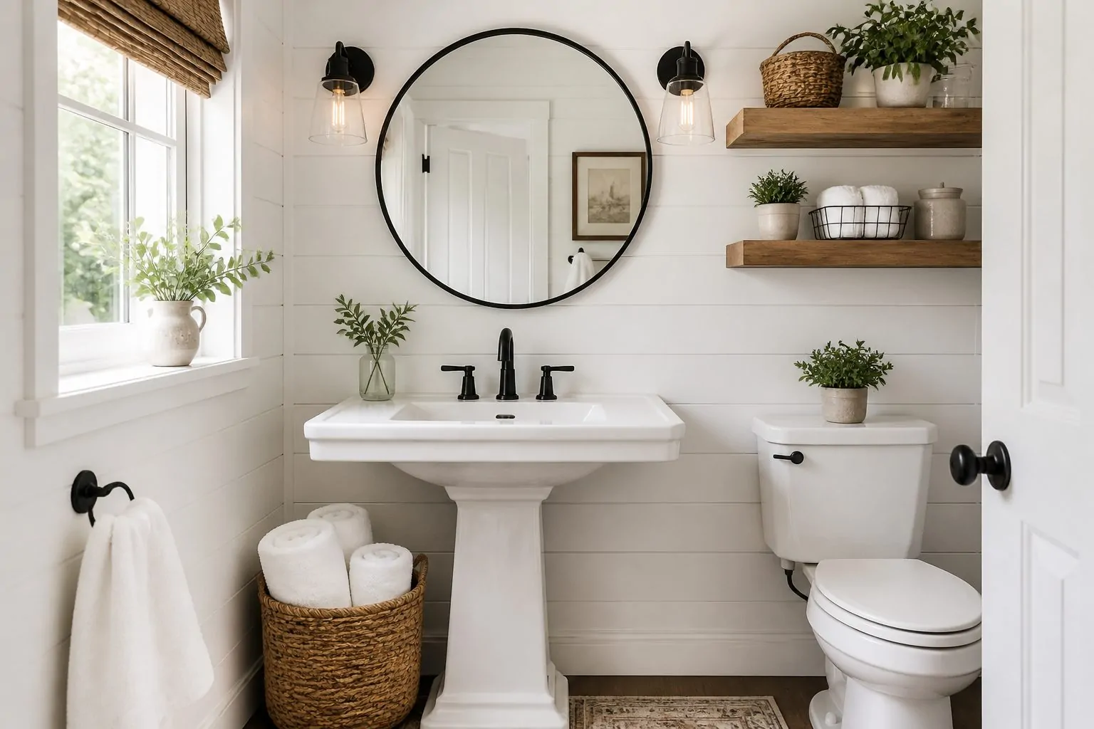 10 Farmhouse Guest Bathroom Ideas