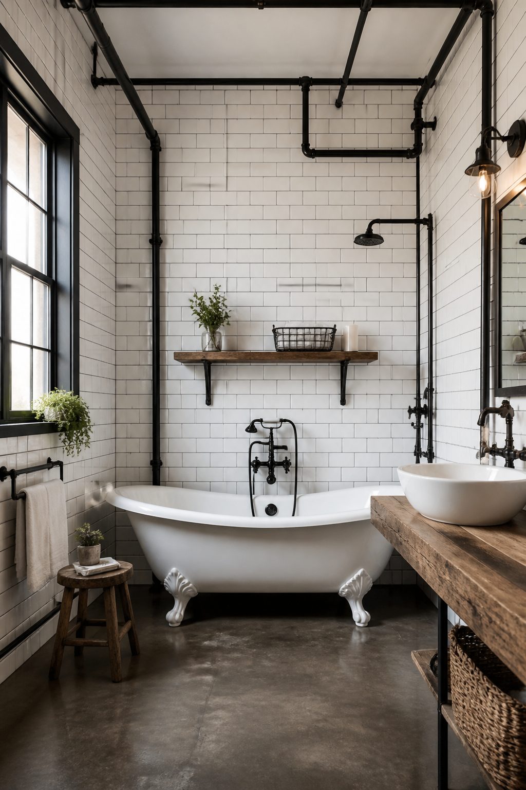 11 Farmhouse Industrial Bathroom Ideas 2 Item 2